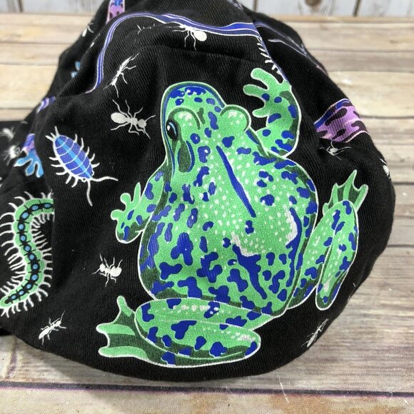 Vintage RARE Dan Gilbert Glow In The Dark Insects & Reptiles One Size Hat RARE - Picture 10 of 11